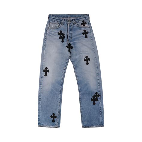 replica chrome hearts denim|chrome hearts jeans retail price.